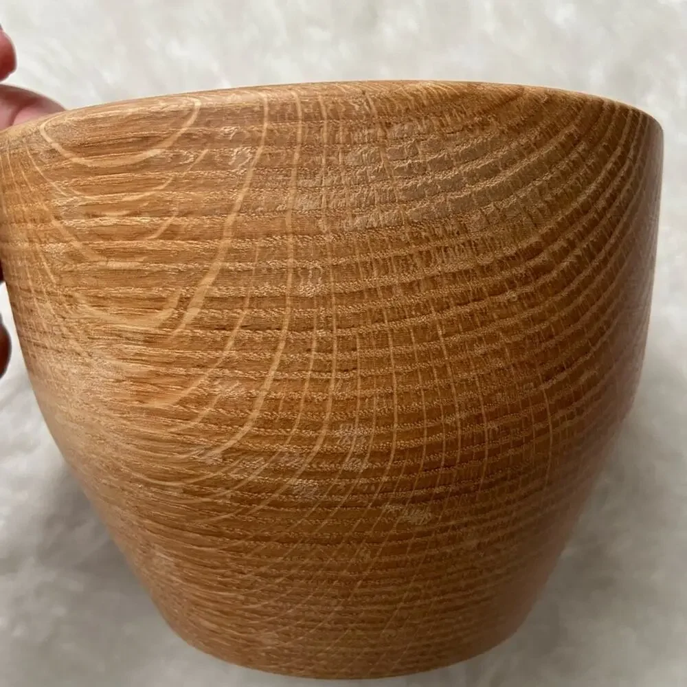 Handmade Wood Serving Bowl